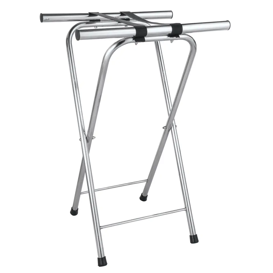 ⁨Waiter stand steel base for folding trays - Hendi 810507⁩ at Wasserman.eu