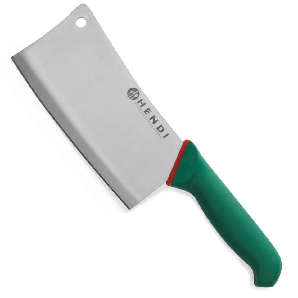 ⁨Green Line Kitchen Cleaver 325mm - Hendi 843932⁩ at Wasserman.eu