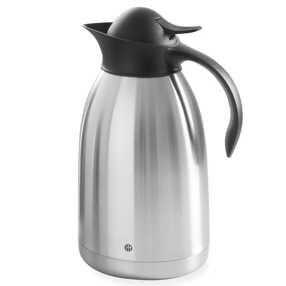 ⁨Thermos thermal coffee pot steel double wall 2L - Hendi 446706⁩ at Wasserman.eu