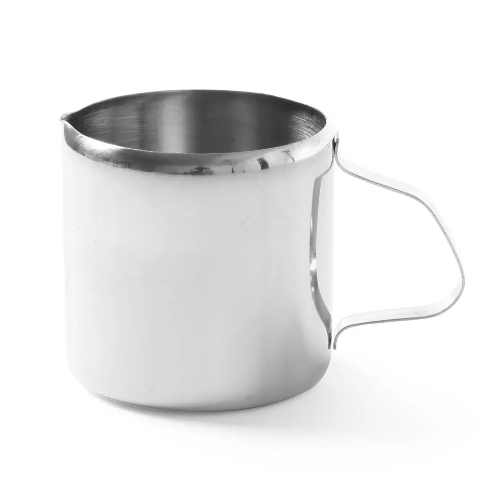 ⁨Milk cream mug coffee stainless steel 40ml - Hendi 450208⁩ at Wasserman.eu