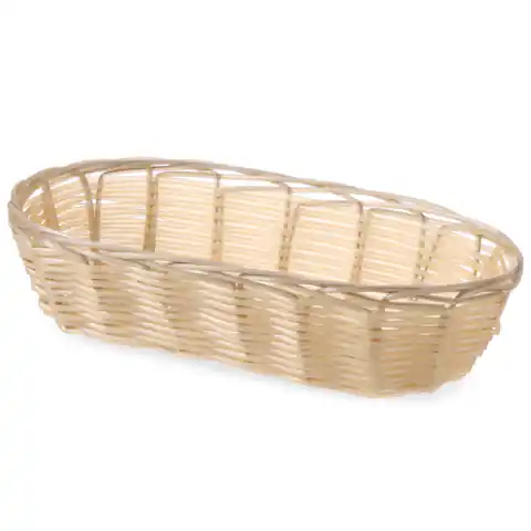 ⁨Polyrattan bread basket oval 225x110x60mm - Hendi 426708⁩ at Wasserman.eu