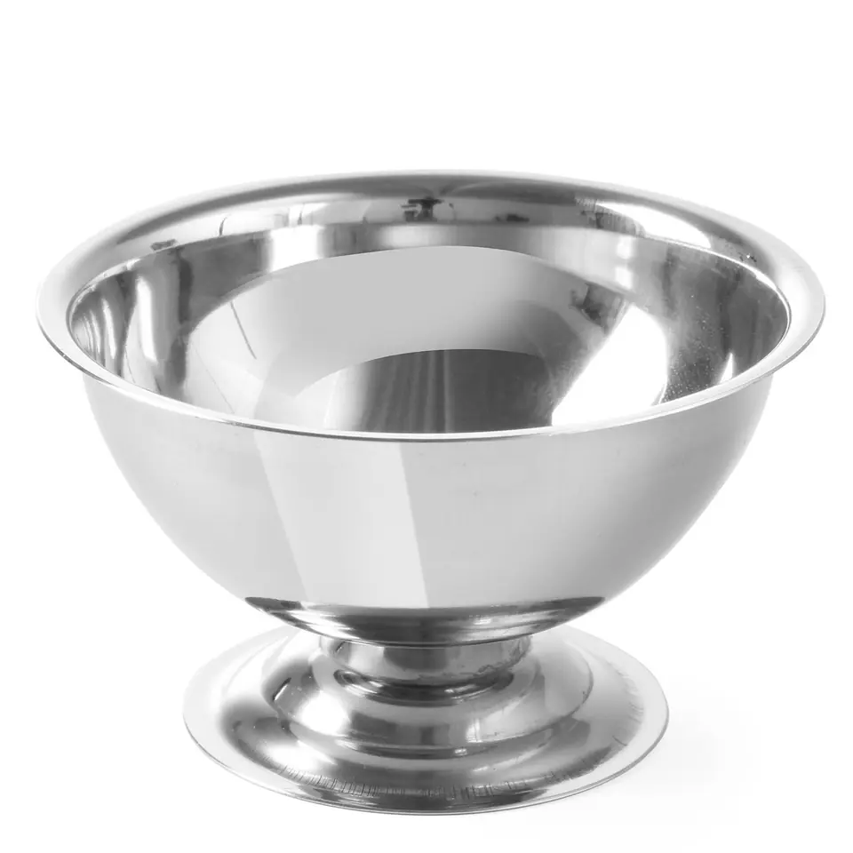 ⁨Stainless steel ice cream cup 90mm 150ml - Hendi 441107⁩ at Wasserman.eu