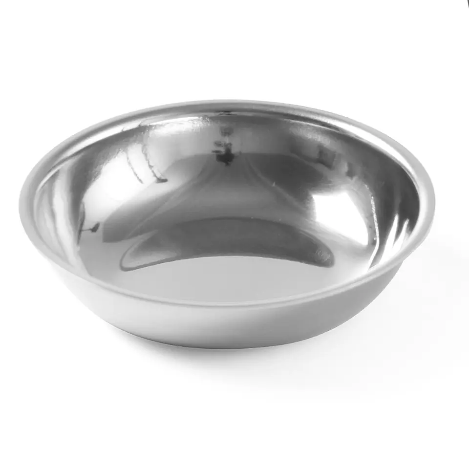 ⁨Salad bowl stainless steel medium. 65mm set of 6pcs. - Hendi 452714⁩ at Wasserman.eu