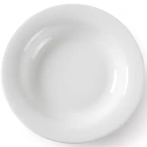 ⁨Talerz głęboki do zupy OPTIMA biała porcelana śr. 220mm zestaw 12szt. - Hendi 770863⁩ w sklepie Wasserman.eu