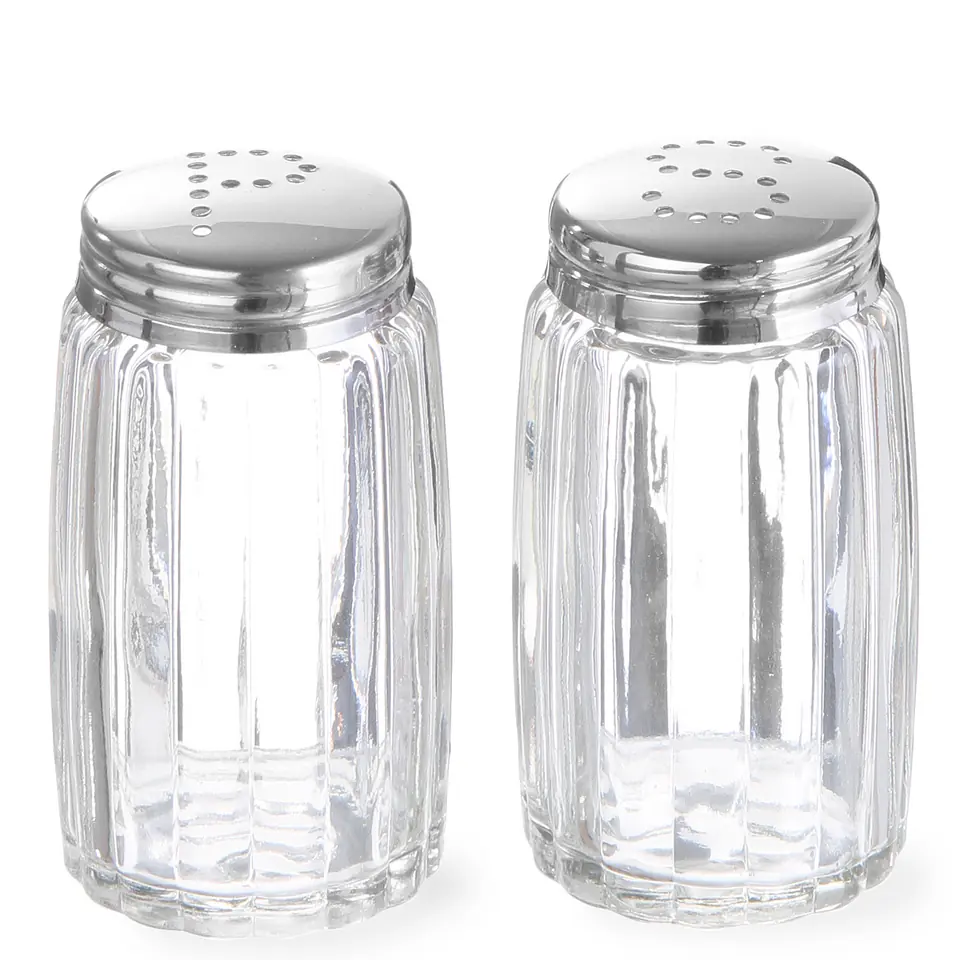 ⁨Spice set salt shaker and pepper shaker avg. 40mm H 70mm - Hendi 465387⁩ at Wasserman.eu