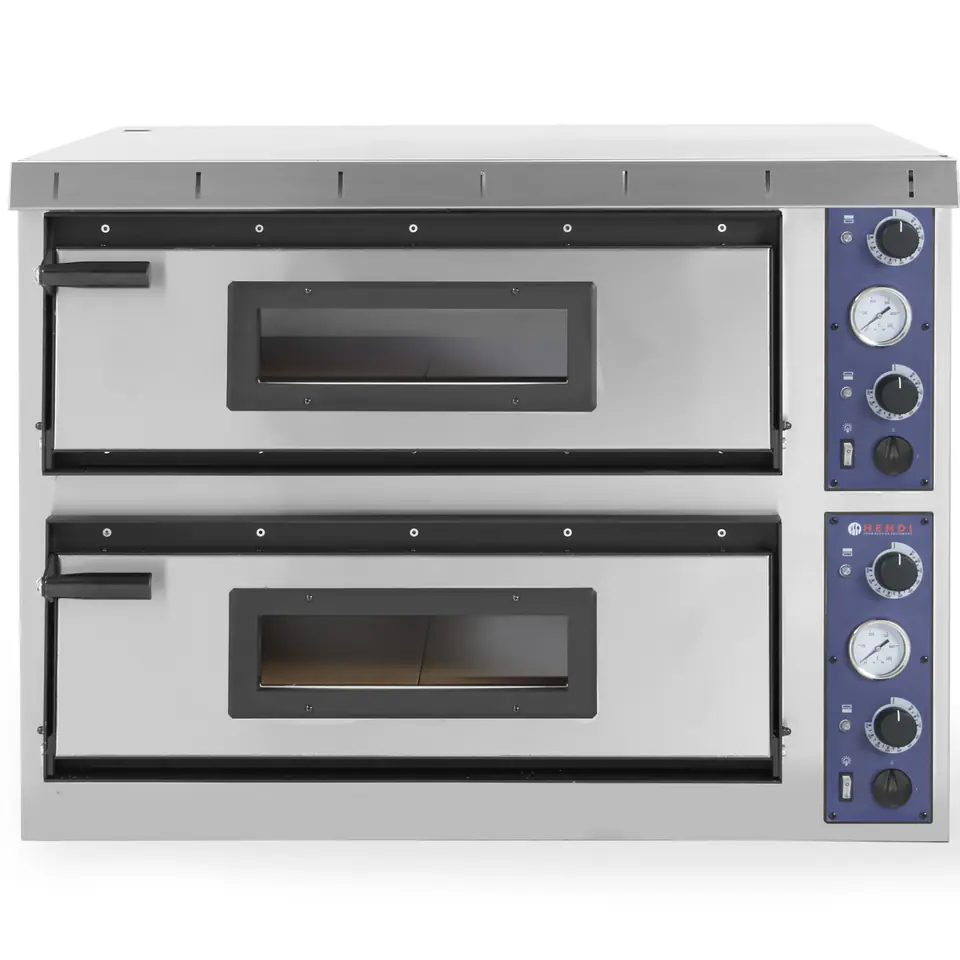 ⁨Electric two-chamber pizza oven XL PLUS 44 12kW 8 pizzas avg. 35cm⁩ at Wasserman.eu