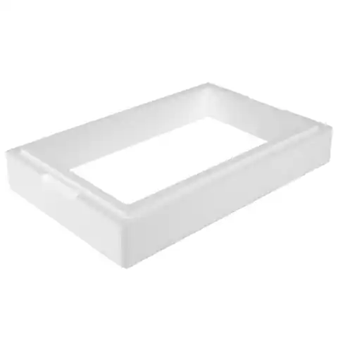 ⁨Magnifying ring for thermobox of thermal box made of stryrofoam 580x380x90mm Arpack⁩ at Wasserman.eu