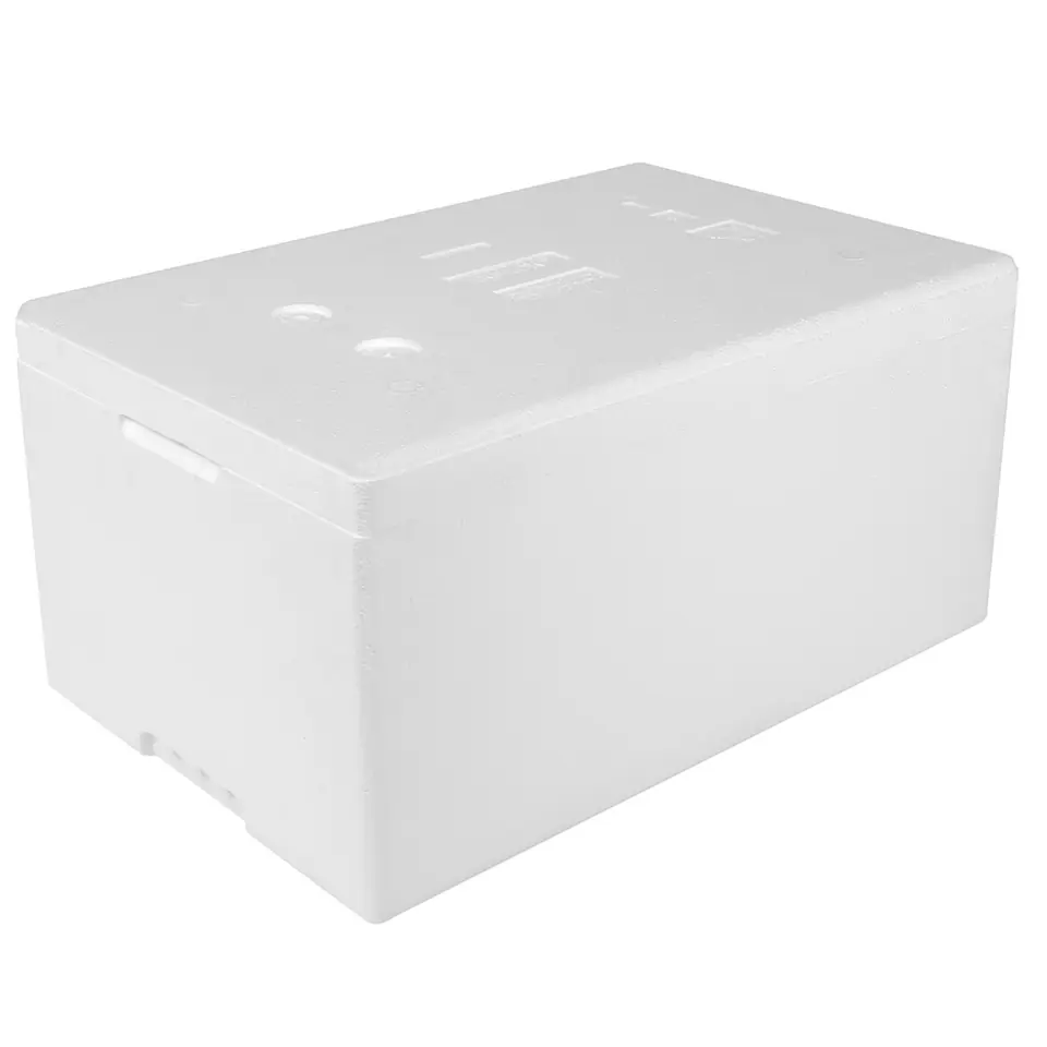 ⁨Termobox pudełko termiczne styropianowe z pokrywką atest PZH 580x380x285mm 32L Arpack⁩ w sklepie Wasserman.eu