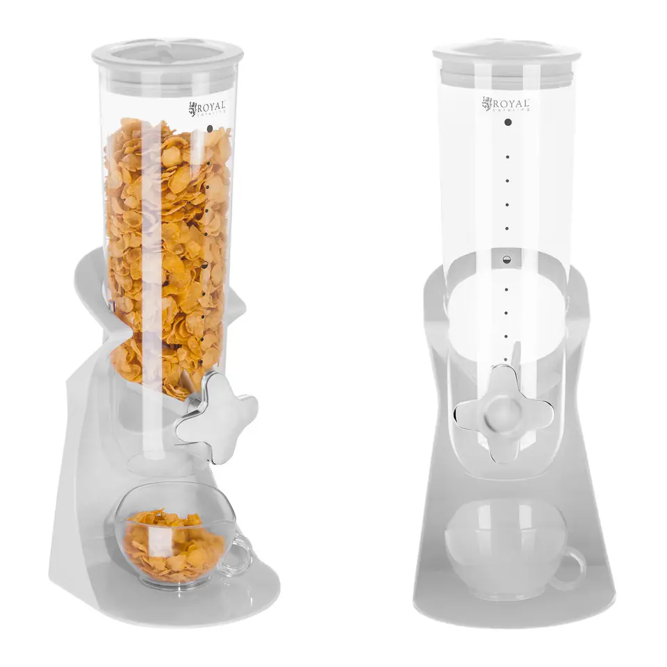 ⁨Dispenser dispenser for loose products of coffee muesli flakes 1.5L⁩ at Wasserman.eu