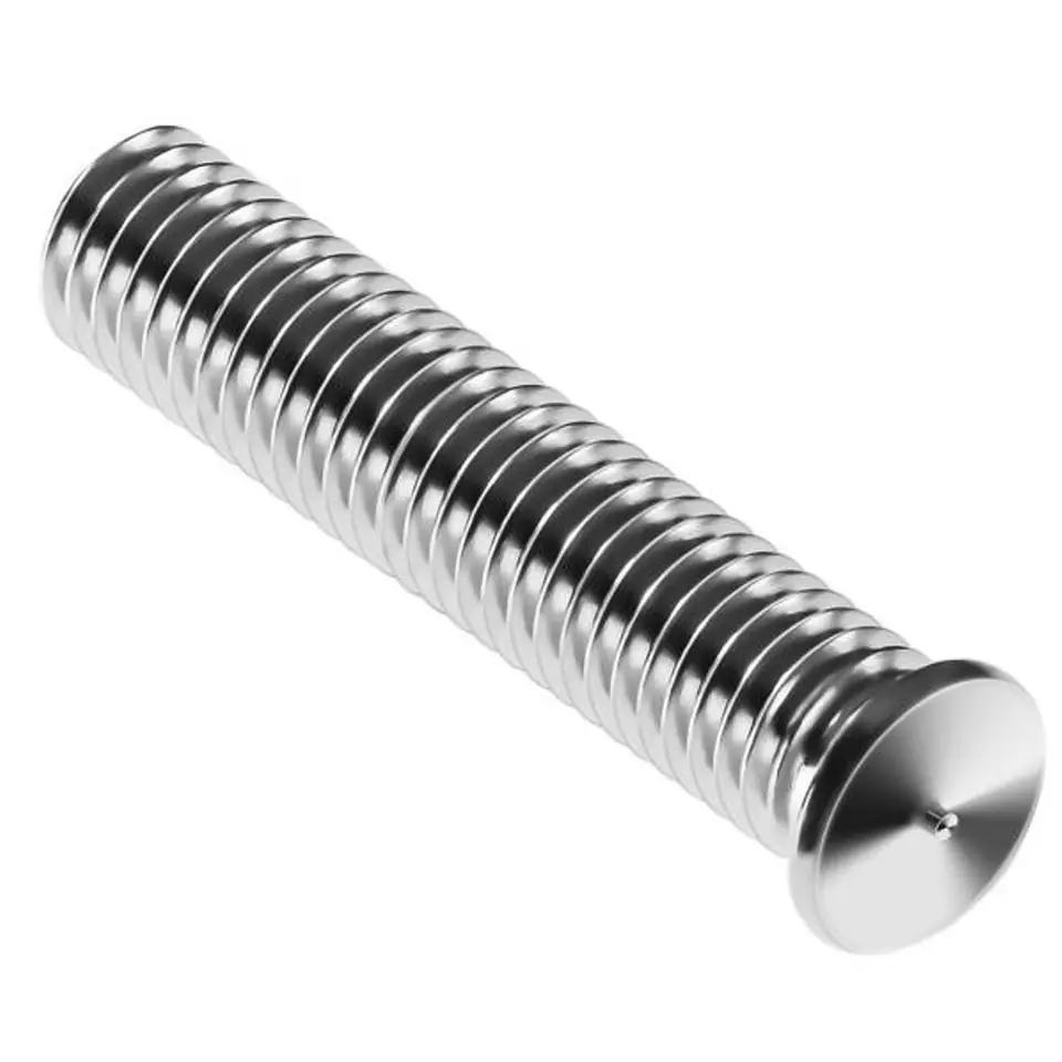 Kołki do zgrzewania zgrzewarki przypawarki ze stali szlachetnej M5 25mm Stamos Germany 250 szt. w sklepie Wasserman.eu