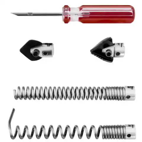 ⁨Set of accessories for pipe cleaner pusher 30 - 100 mm 16 mm MSW POWER DRAIN CLEAN 2.3E⁩ at Wasserman.eu