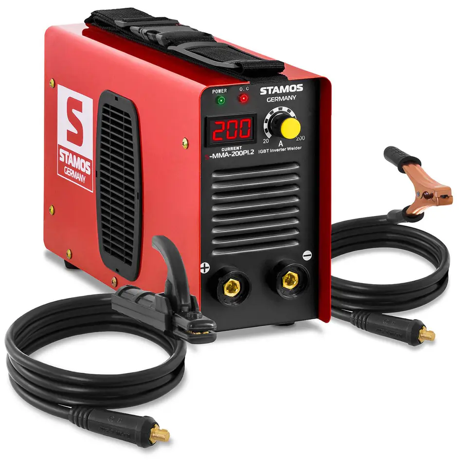 Compact Reliable MMA Welding Machine IGBT Hot Start 200A 230V S-MMA-200PI.2 at Wasserman.eu