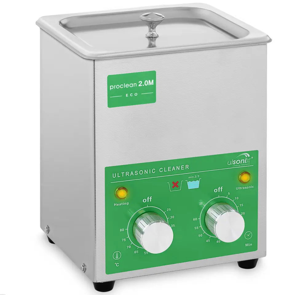 ⁨Bath washer ultrasonic purifier 2L Ulsonix PROCLEAN 2.0M ECO⁩ at Wasserman.eu
