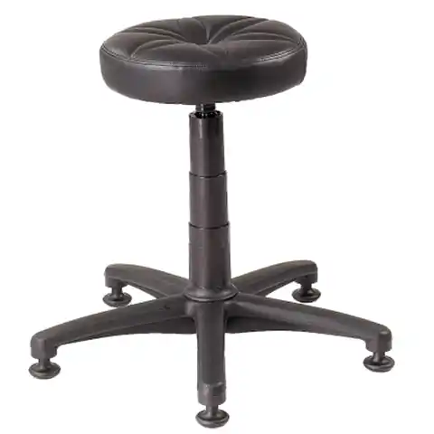 ⁨Stool rotary working stool for working on a stable base without wheels⁩ at Wasserman.eu