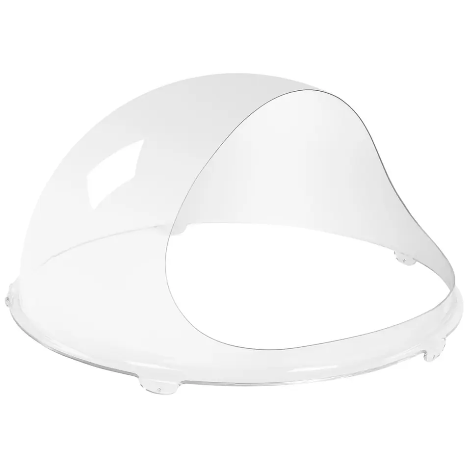 ⁨Acrylic Glass Protective Cover For Cotton Candy Machine 62cm Royal Catering RCZW-COV62⁩ at Wasserman.eu