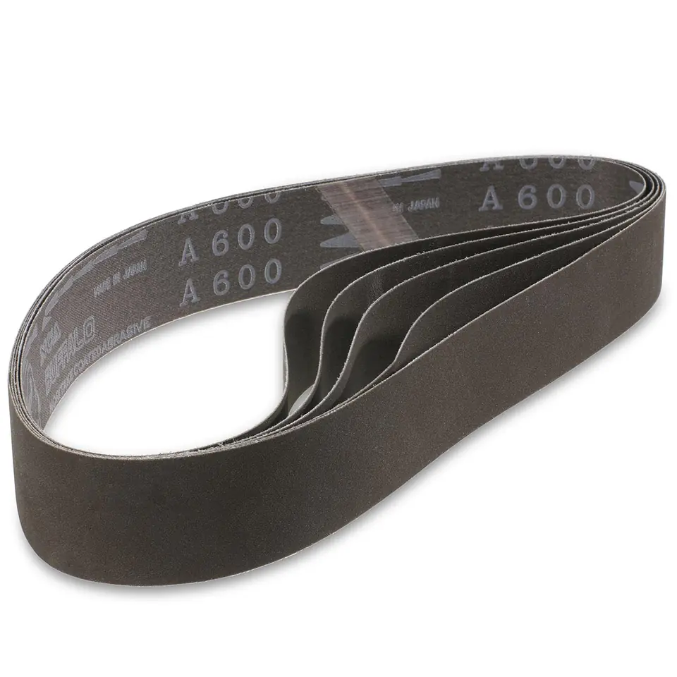 ⁨Tapes endless grinding sanding belts 40 x 760 mm grit 600 MSW-AOBELT476-600 5 pcs.⁩ at Wasserman.eu