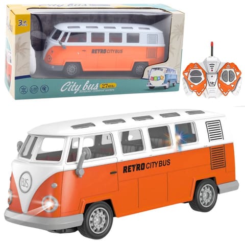⁨Autobus Retro City Bus Zdalnie Sterowany RC Światła 1:30⁩ w sklepie Wasserman.eu
