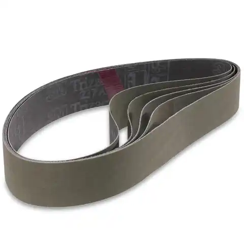 ⁨Tapes abrasive grinding belts endless three-dimensional 40 x 760 mm grain size 400 MSW 5 pcs.⁩ at Wasserman.eu
