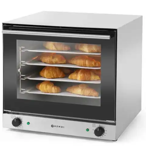 ⁨Electric convection oven H90 for 4 sheets 595x595mm Hendi 227060⁩ at Wasserman.eu