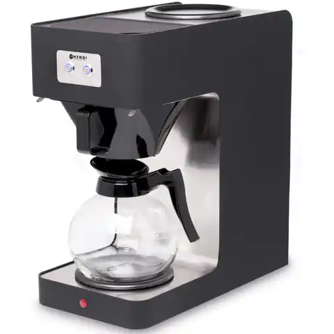 ⁨Kawiarka zaparzacz przelewowy do kawy z dzbankiem 1.8L do filtrów 110/250mm Hendi 208533⁩ w sklepie Wasserman.eu
