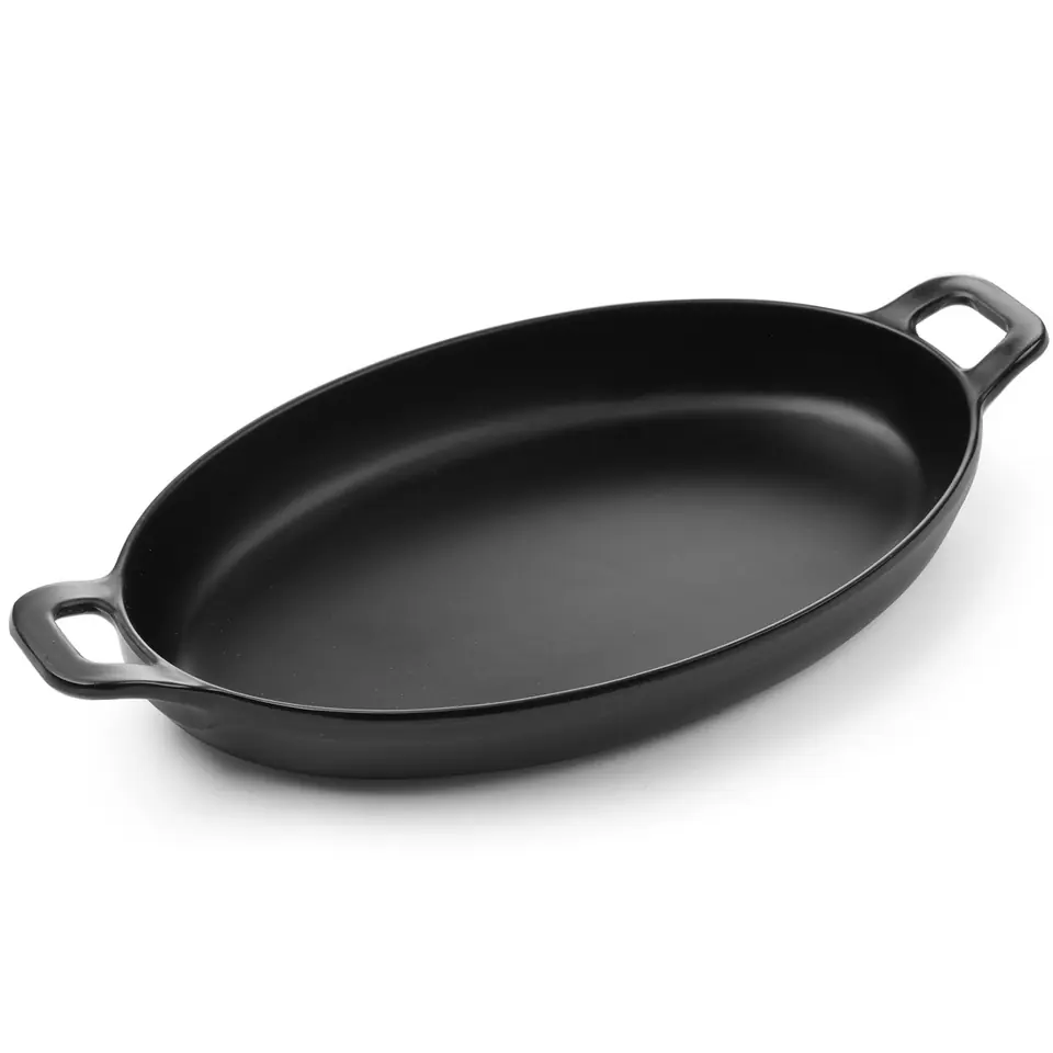 ⁨Little Chef Mini oval saucepan for food presentation 263x140mm Hendi 564554⁩ at Wasserman.eu