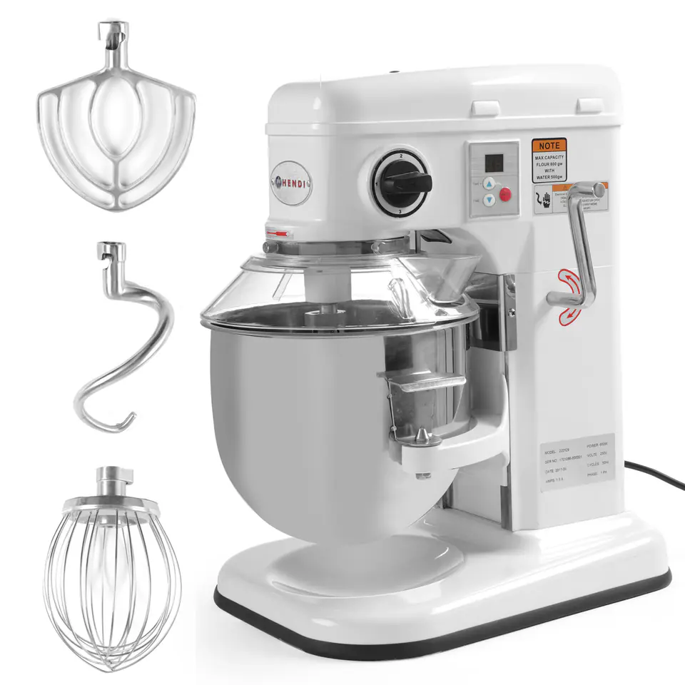 ⁨Planetary Confectionery Mixer Kitchen Line 7L Hendi 222829⁩ at Wasserman.eu