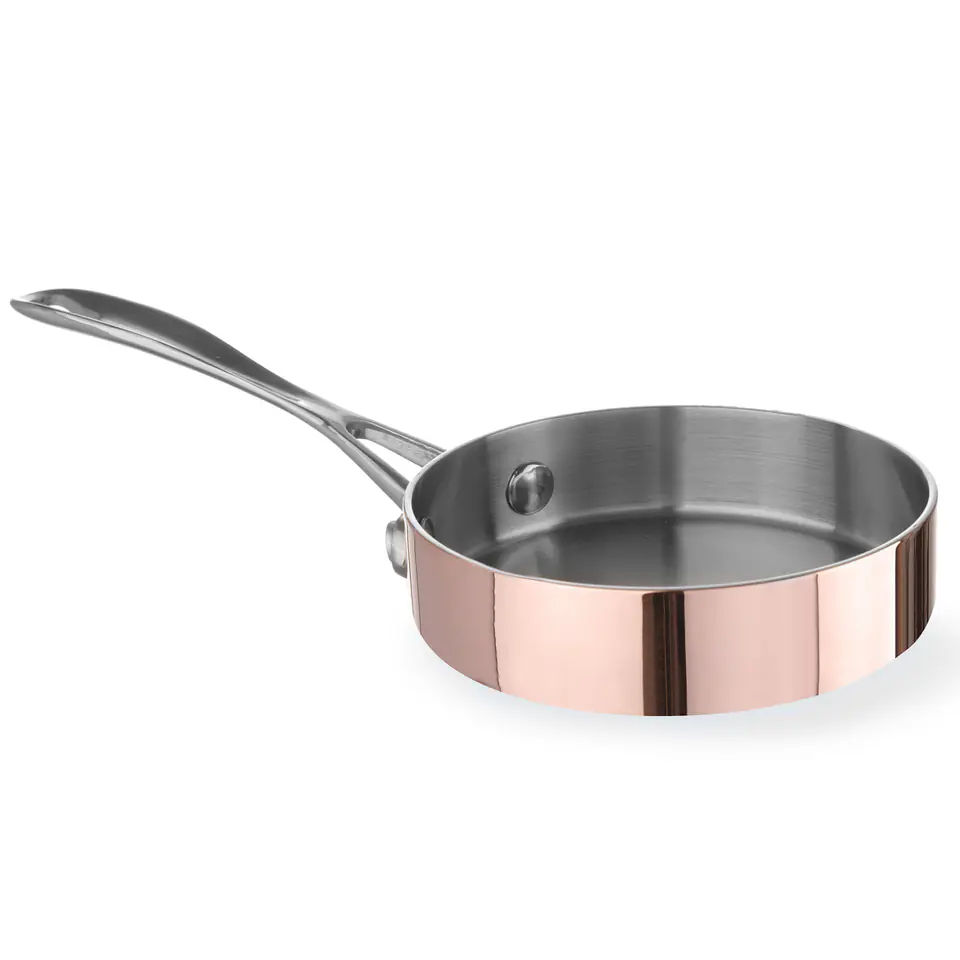 ⁨Miniature frying pan copper diameter. 120mm Hendi 607046⁩ at Wasserman.eu