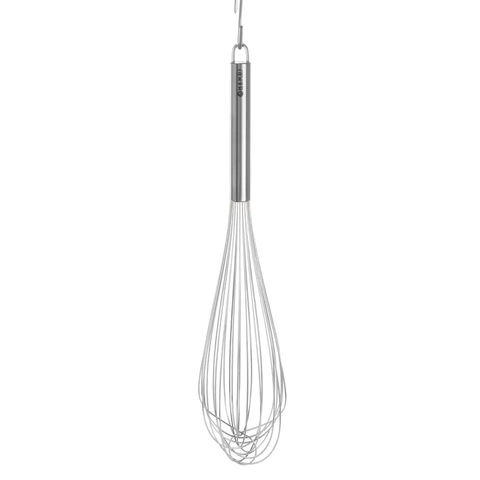 ⁨Rózga ubijak trzepaczka elastyczna 12 wrzecion z uchwytem 450mm Hendi 511756⁩ w sklepie Wasserman.eu