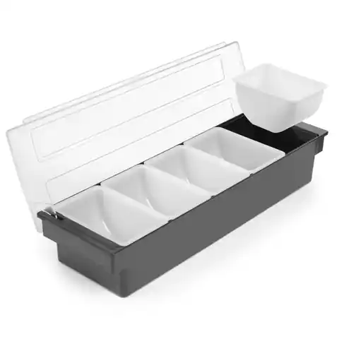 ⁨Bartending container for drink toppings 5 Containers Hendi 552131⁩ at Wasserman.eu