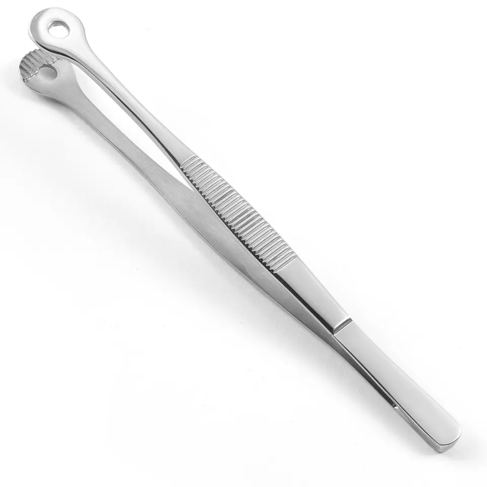 ⁨Pęseta pinceta z okrągłymi końcówkami do potraw 150mm Hendi 680124⁩ w sklepie Wasserman.eu