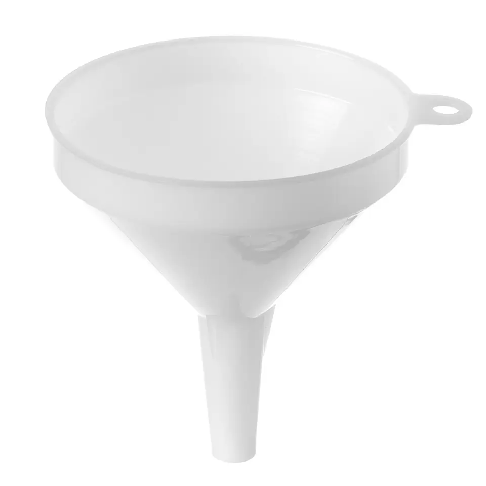 ⁨Polyprepylene kitchen funnel for bottles medium. 100mm Hendi 567616⁩ at Wasserman.eu