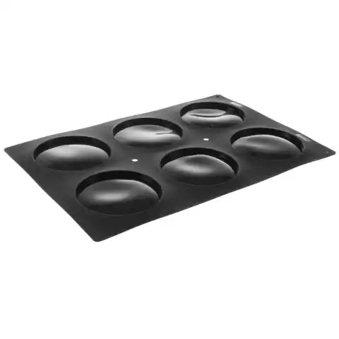⁨Silicone molds non-stick for baking 6x DISC 600x400mm Hendi 676288⁩ at Wasserman.eu