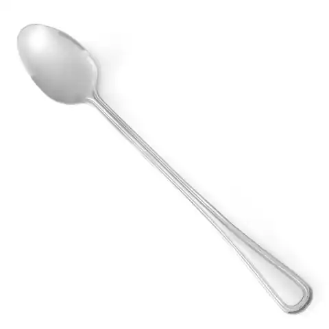 ⁨Macchiato Kitchen Line latte spoons made of stainless steel 198mm 6 pcs. Hendi 764268⁩ at Wasserman.eu
