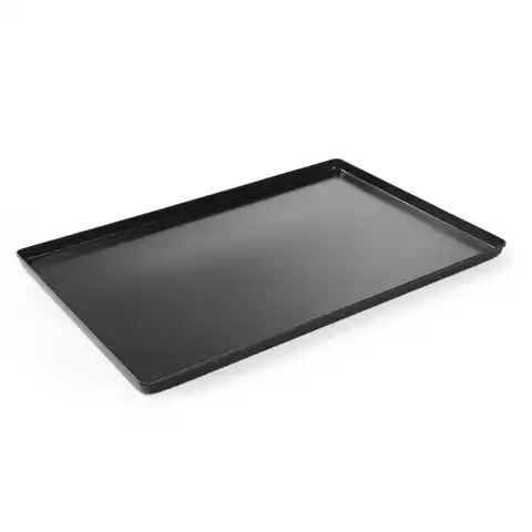 ⁨Tray display confectionery tray black 400x300x(H)20mm Hendi 808535⁩ at Wasserman.eu
