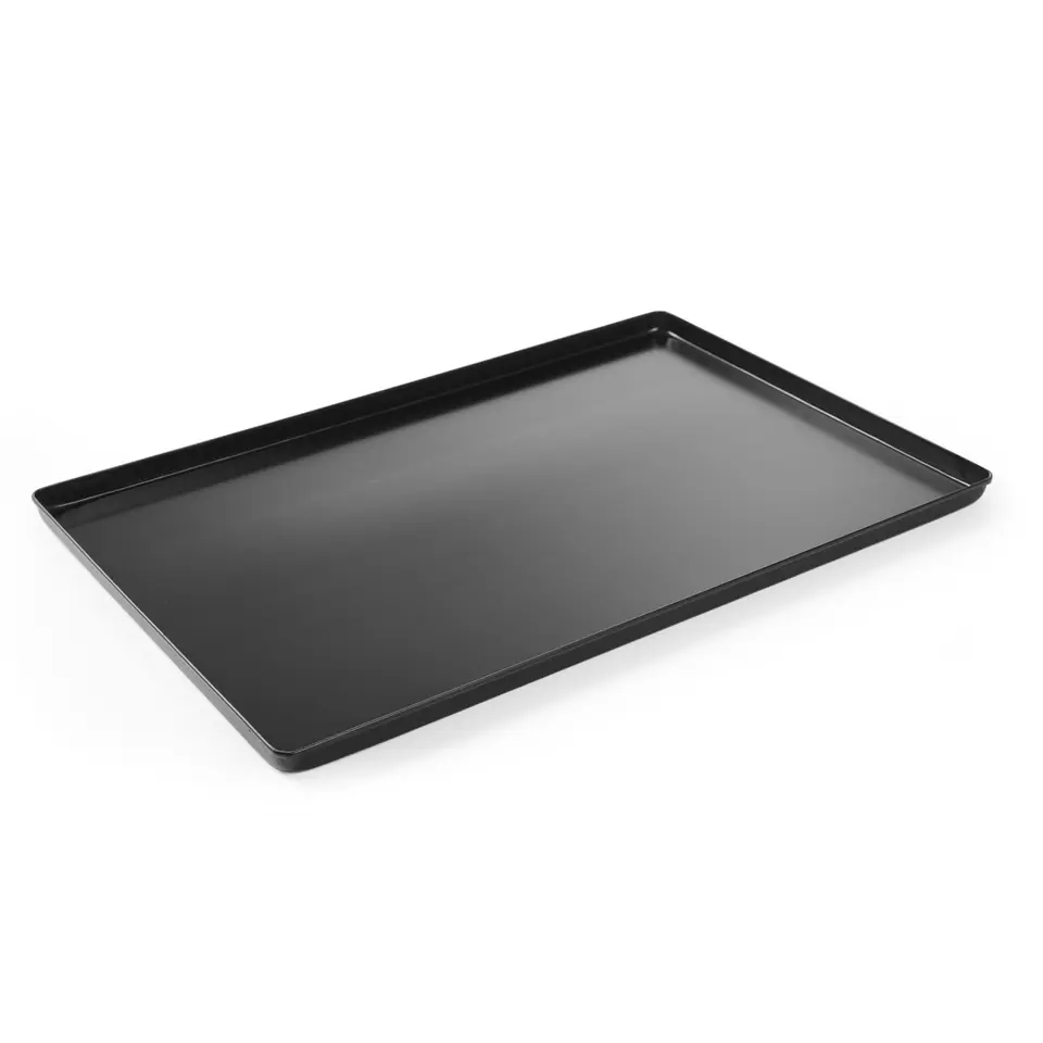 ⁨Tray display confectionery tray black 400x300x(H)20mm Hendi 808535⁩ at Wasserman.eu