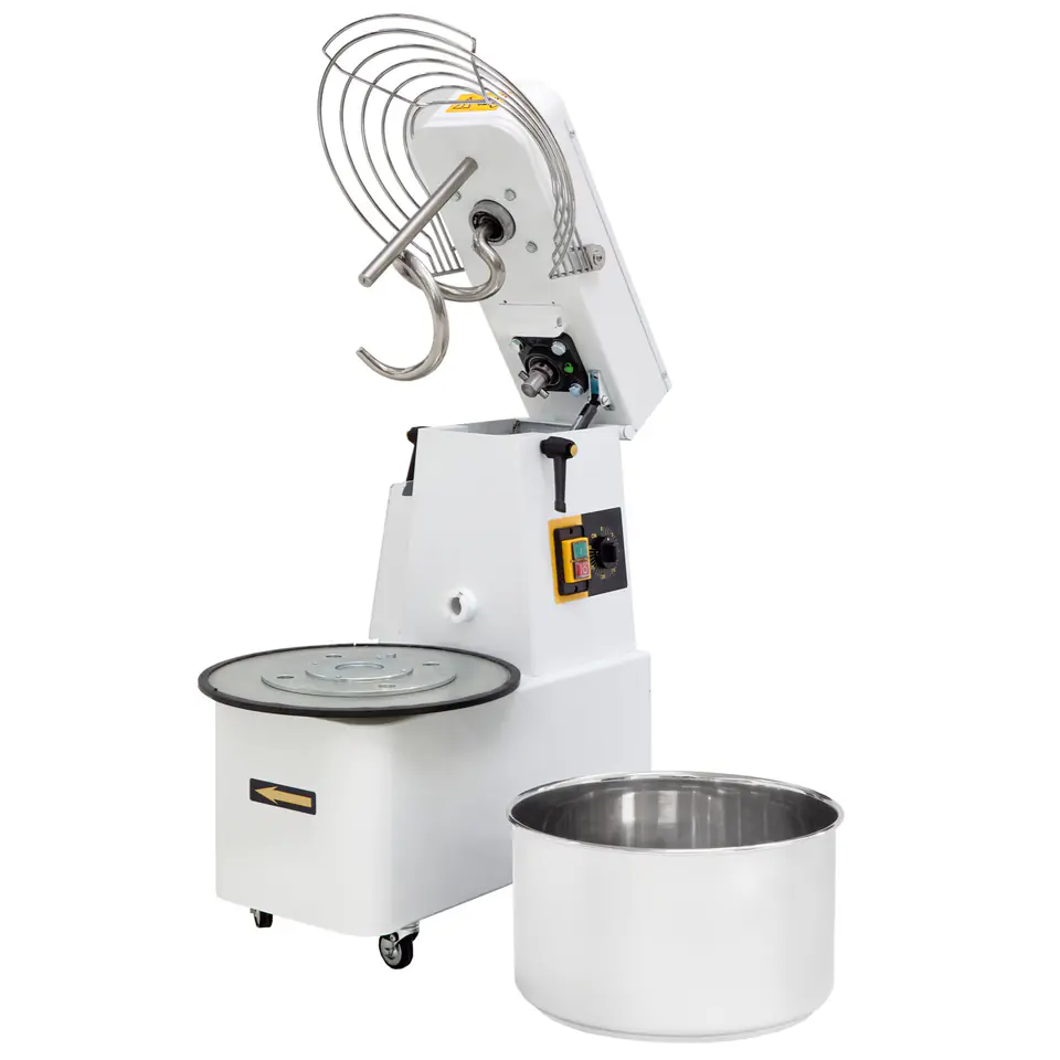⁨Spiral mixer with removable bowl 2 speeds 25kg 88kg/h Hendi 222928⁩ at Wasserman.eu