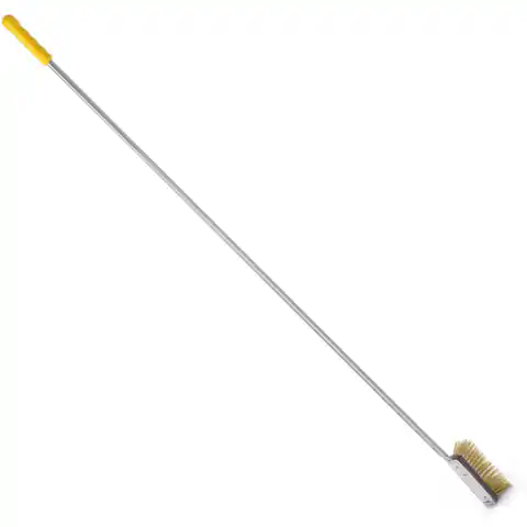 ⁨Pizza oven brush with brass soft bristles vertical 170x55x(H)1700mm Lilly Codroipo Hendi 525647⁩ at Wasserman.eu