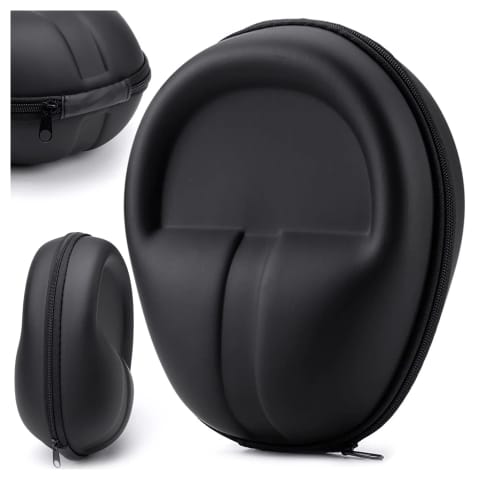 ⁨Etui ochronne na słuchawki do JBL TUNE 720BT 760NC 770NC Alogy Hard Case obudowa ochronna na zamek 23x18x11cm Czarne⁩ w sklepie Wasserman.eu