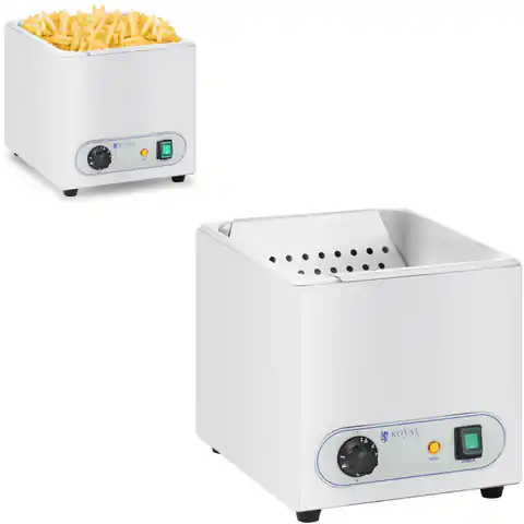 ⁨Electric French Fries Heater 350W Royal Catering RCWG-1500-W⁩ at Wasserman.eu