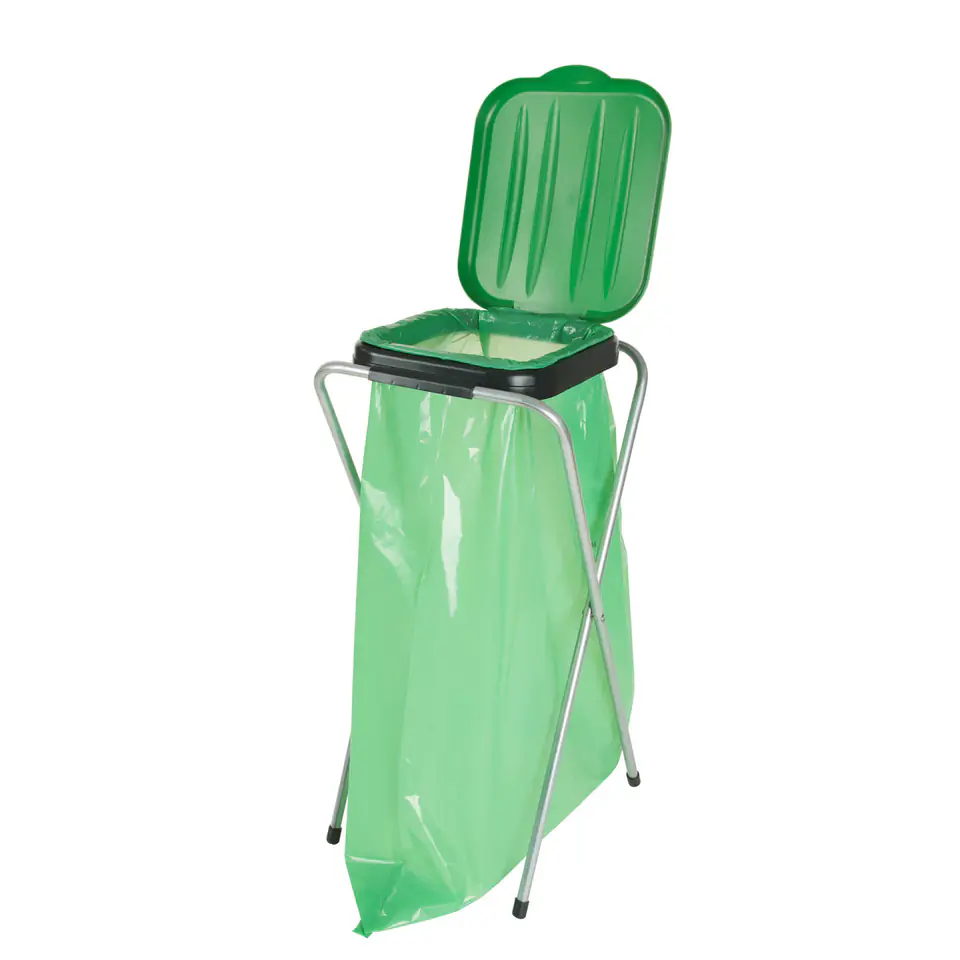 Catering stand for bags 120L for garbage waste GREEN at Wasserman.eu