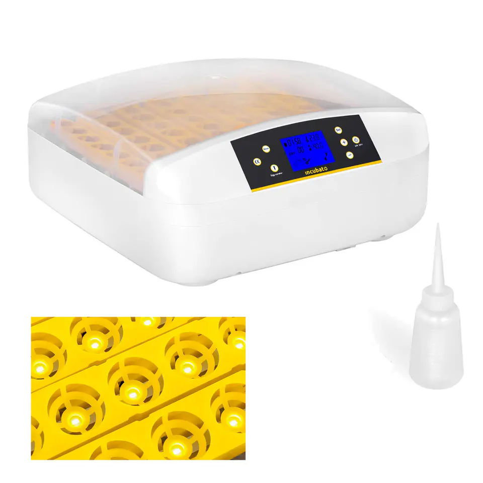 ⁨Hatcher incubator hatcher for hatching 56 eggs + water dispenser 90W⁩ at Wasserman.eu