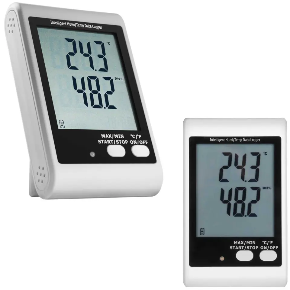 ⁨Thermohygrometer temperature and humidity logger range 0 - 100% -35 - 70C USB⁩ at Wasserman.eu