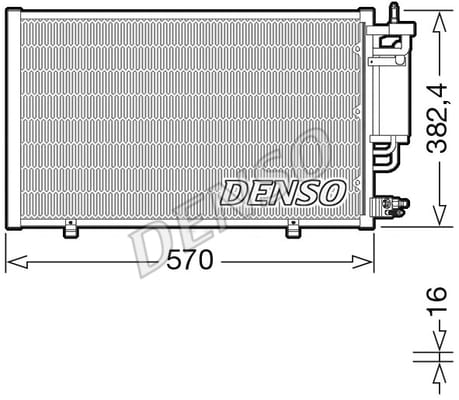 ⁨Skraplacz, klimatyzacja DENSO DCN10051⁩ w sklepie Wasserman.eu