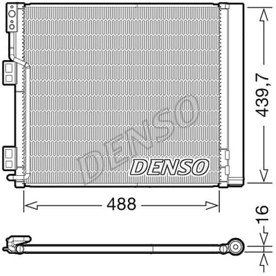 ⁨Skraplacz, klimatyzacja DENSO DCN46028⁩ w sklepie Wasserman.eu