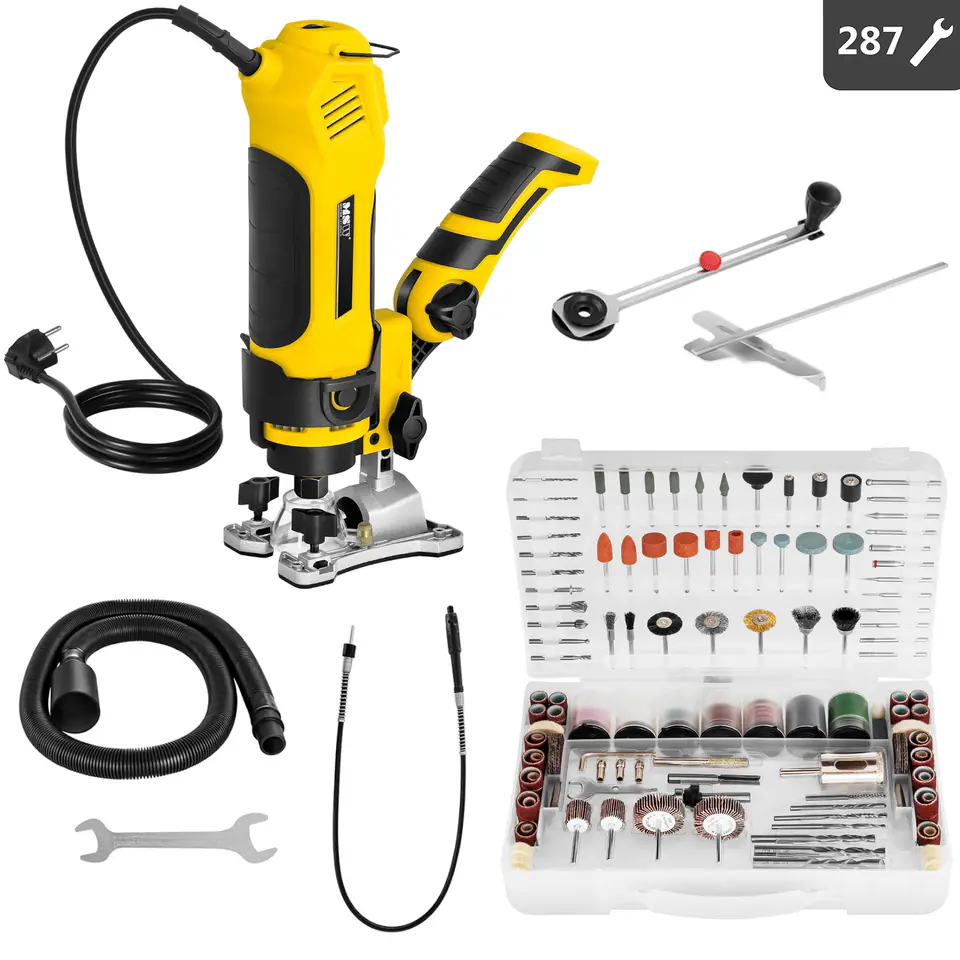 Grinder jigsaw polisher multifunctional drill Twist-A-Saw 287 elements 550W at Wasserman.eu