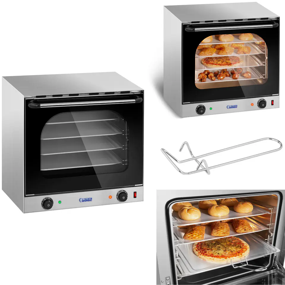 ⁨Convection oven 4-level 2400 W + 4 x Tray⁩ at Wasserman.eu