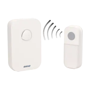 ⁨FADO DC Funktürklingel, Batterie, Lernsystem, 36 Sounds, 100m⁩ im Wasserman.eu
