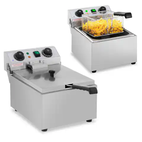 ⁨Electric cooking fryer TIMER 230 V 3200W 10 L⁩ at Wasserman.eu