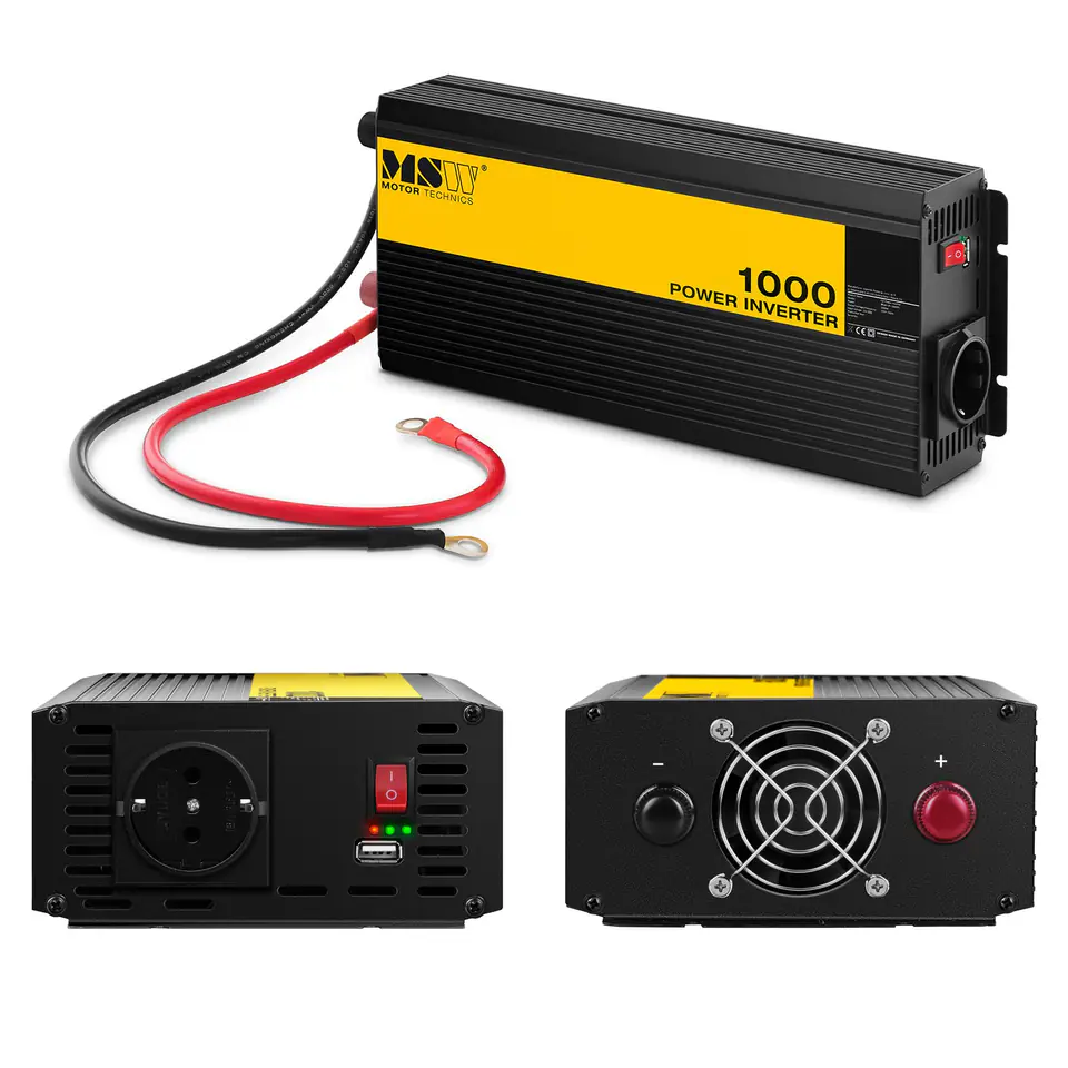 Car voltage converter for 1000/2000W battery at Wasserman.eu