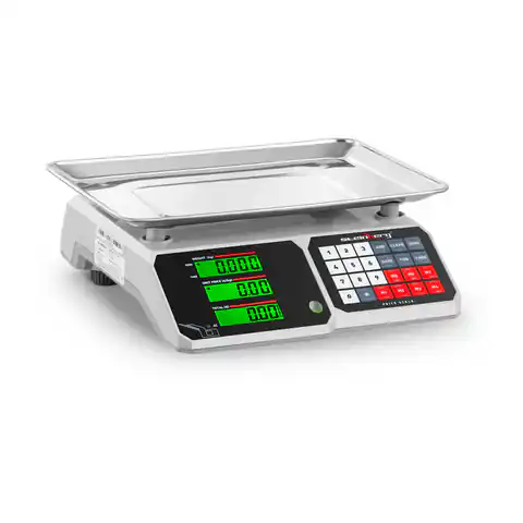 ⁨Shop Counting Grocery Scale with Memory and Piece Counting Function SBS-PW-301CB 30kg / 1g⁩ at Wasserman.eu